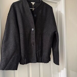 Max Studio Charcoal Gray Blazer
